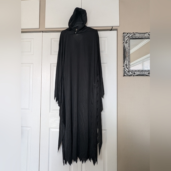 Spirit Halloween Ghost Face Adult OS costume Robe Mask Belt Sound Box Gloves - Picture 4 of 16